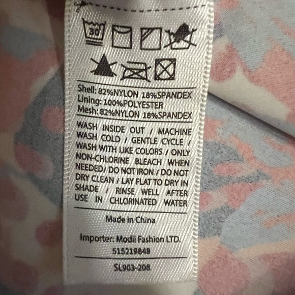 Modli tankini top, size 2X - Picture 6 of 7